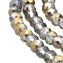 Crystal beads 4 x 3 mm