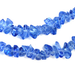 Gemstone Chips Strand, 5-7mm, ~90cm