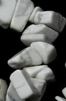 Not Available Online. You can also buy at EM ART stores and at +359 884 000 893 HOWLITE Chip Beads Strand 8-12 mm ~ 90