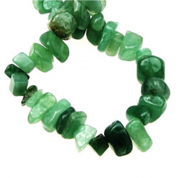 Not Available Online. You can also buy at EM ART stores and at +359 884 000 893 JADE Chip Beads Strand 8-12mm ~ 90cm