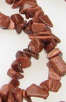 Gemstone Chip Beads Strand 5-7mm, ~ 90cm GOLDSTONE