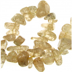 Not Available Online. You can also buy at EM ART stores and at +359 884 000 893 CITRINE Chip Beads Strand 8-12 mm ~ 90