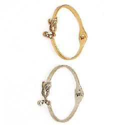 Not Available Online. You can also buy at EM ART stores and at +359 884 000 893 Metal bracelet with crystals 57 mm color ASSORTED