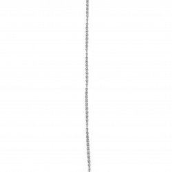 Lanț din oțel inoxidabil 316L 500x2 mm culoare argintiu