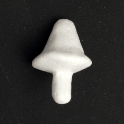 Styrofoam mushroom 50x30 mm -10 pieces