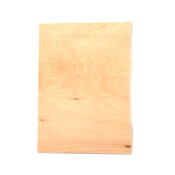 Plywood Base, 2 mm, Linden, 148x210 mm, A5 - 5 Pieces