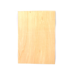 Plywood Base 2 mm Lime, 210x297 mm A4 - 1 piece