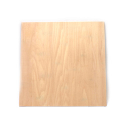 Plywood Base, Linden / 5 mm, 220x220 mm - 2 pieces
