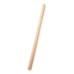 Ξύλινη Στρογγυλή Καβίλια 12x300 mm – 1 Τεμάχιο – Ιδανική για Μοντέλα, Χειροτεχνίες & DIY Κατασκευές