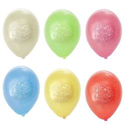 Baloane cu inscripție culoare MIX -10 bucăți