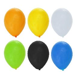 Μπαλόνια μονόχρωμα MIX -10 τεμάχια