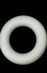 Cerc din spumă de poliester 220 mm. Partea rotundă și plană pentru decorare -1 bucată