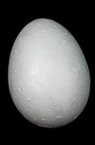 Αυγό φελιζόλ 56x41 mm λευκό -5 τεμάχια