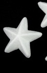 Αστέρι φελιζόλ 56x22 mm λευκό -5 τεμάχια