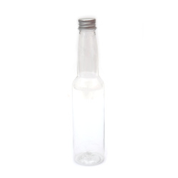 Bottle plastic transparent 160 ml 180x43 mm