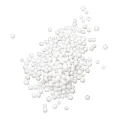 Styrofoam Round Ball 2.5-3.5 mm for decoration white ± 8 grams ± 16000 pieces