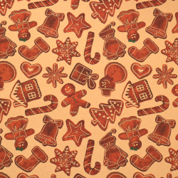 Hartie de ambalat 70x100 cm ASORTATĂ cu flori