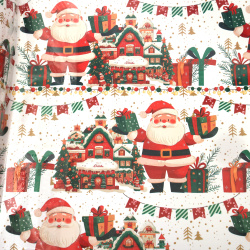 DIY Gift Wrapping Paper  stanion type 500x680 mm color blue