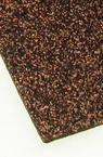 Material EVA / cauciuc microporos / 2 mm A4 20x30 cm cu brocart maron