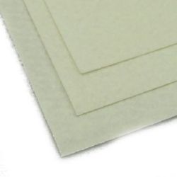 Dark White Felt Sheet, 1 mm Thick, A4 Size (20x30 cm) - 1 Sheet