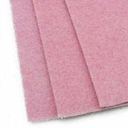 Φύλλο τσόχας Α4 2 mm 20x30 cm ροζ απαλό -1 τεμάχιο