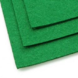 Fabric Felt Sheet, DIY Crafts Sewing Decoration 2 mm A4 20x30 cm color green dark -1 pc