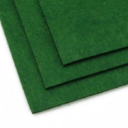 Φύλλο τσόχας 3 mm A4 20x30 cm πράσινο σκούρο -1 τεμάχιο
