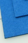 Felt Fabric Sheet, DIY Craftwork Scrapbooking 3 mm A4 20x30 cm color blue dark -1 pc
