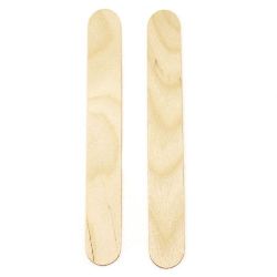 Wooden sticks for decoration 18 x 150 mm