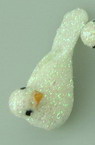 Styrofoam Glitter Bird 32 x 17 mm, Decoration Craft Hobby