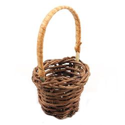 Basket for decoration  30 x 50 x 90 mm