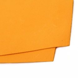 Stoc epuizat. Primeste notificare pe email cand produsul revine in stoc EVA / cauciuc microporos / portocaliu deschis 2 mm A4 20x30 cm