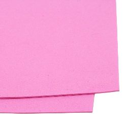 Stoc epuizat. Primeste notificare pe email cand produsul revine in stoc Material EVA / cauciuc microporos / 2 mm A4 20x30 cm roz