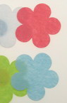 Flori 57x1 mm amestec culori -5 piese