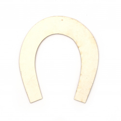 Horseshoe from Cardboard, 115x100x1 mm - 5 Pieces