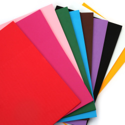 Colorful EVA Foam Sheet, 5 mm, A4 (20x30 cm) – MIX Colors, Perfect for Crafts, Decorations, School Projects & DIY Creations - 1 pcs