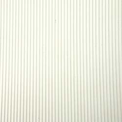 EVA Foam (Corrugated), White Color, 2 mm, A4 (20x30 cm)