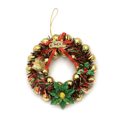 Christmas Wreath for Decoration, 8x145 mm