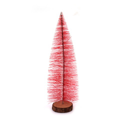 Χριστουγεννιάτικο δέντρο 300x95 mm κόκκινο 