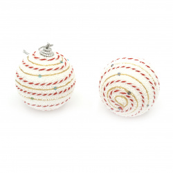 Christmas Balls for Decoration, 57 mm - 6 Pieces