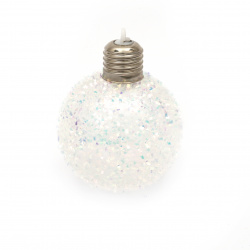 Transparent Christmas Ball for Decoration, 78 mm