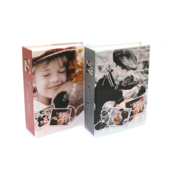Photo album, 12.3x16.5 cm, MEMORY, 50 sheets for 100 photos 10x15 cm, mix