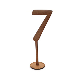 MDF Table Numbers No 7 155 mm