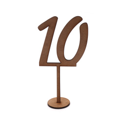 MDF Table Numbers No 10 155 mm