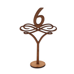 MDF Table Numbers No. 6 150 mm