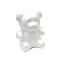 Styrofoam Bear, 138x145x100 mm - 1 Piece