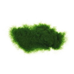 Artificial Grass Powder for Decoration 4-5 mm, Green Color - 50 Grams