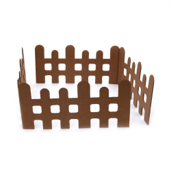 Cardboard fence, 345x85 mm - 2 pieces