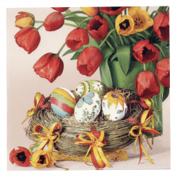 Not Available Online. You can also buy at EM ART stores and at +359 884 000 893 Napkin for Decoupage Decoration 33x33 cm three-layer Maki-1 piece