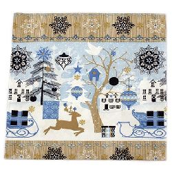 Not Available Online. You can also buy at EM ART stores and at +359 884 000 893 Napkin for Decoration Decoupage Christmas 3-ply , 33x33cm, 1 piece